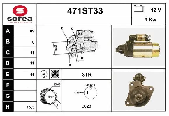 Starter (471ST33)