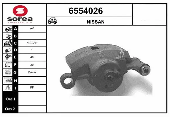 Brake Caliper (6554026)