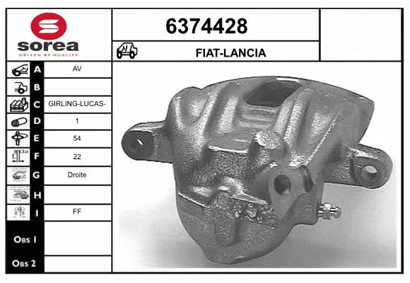 Brake Caliper (6374428)