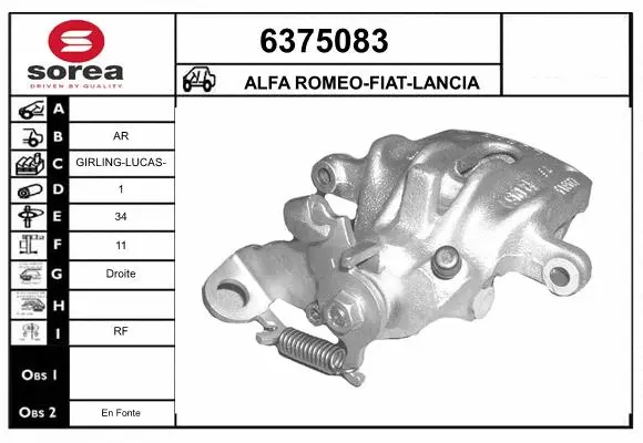 Brake Caliper (6375083)