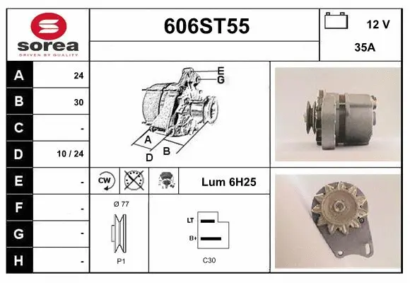 Alternator (606ST55)