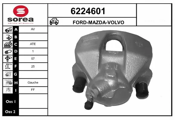 Brake Caliper (6224601)