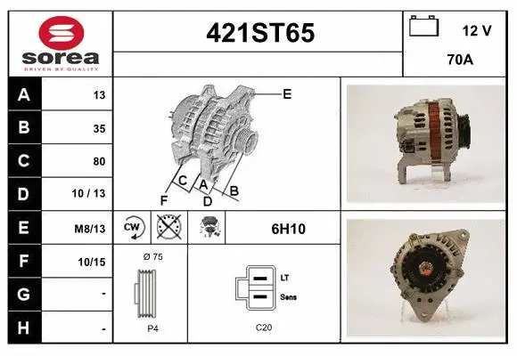 Alternator (421ST65)