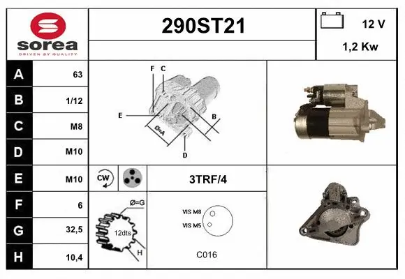Starter (290ST21)