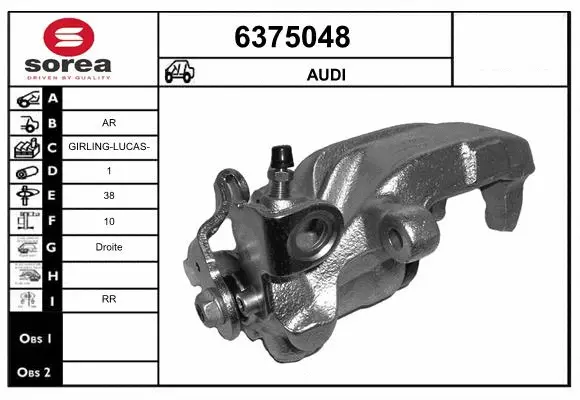 Brake Caliper (6375048)