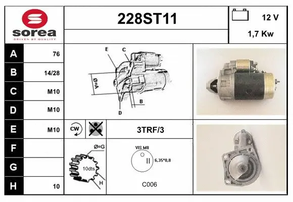 Starter (228ST11)