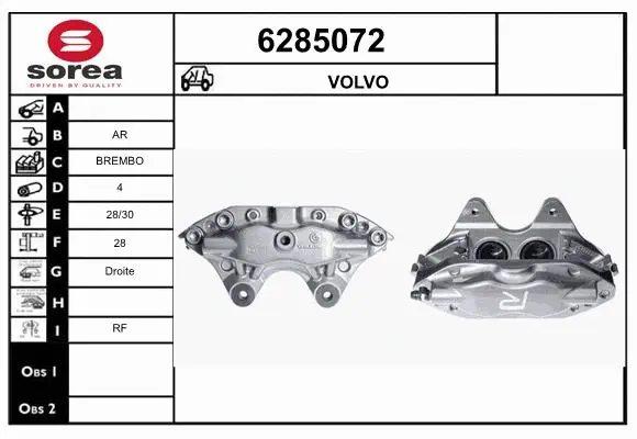 Brake Caliper (6285072)