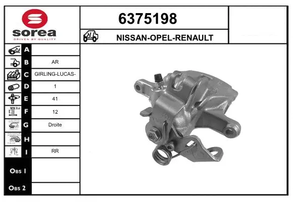 Brake Caliper (6375198)
