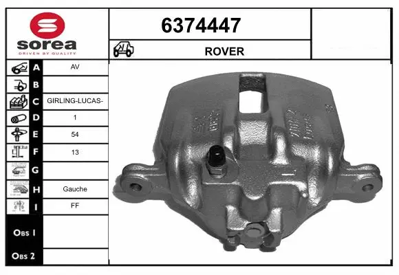 Brake Caliper (6374447)