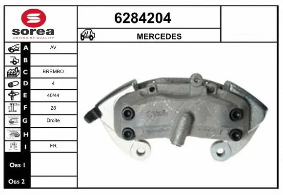 Brake Caliper (6284204)