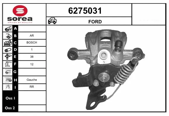 Brake Caliper (6275031)