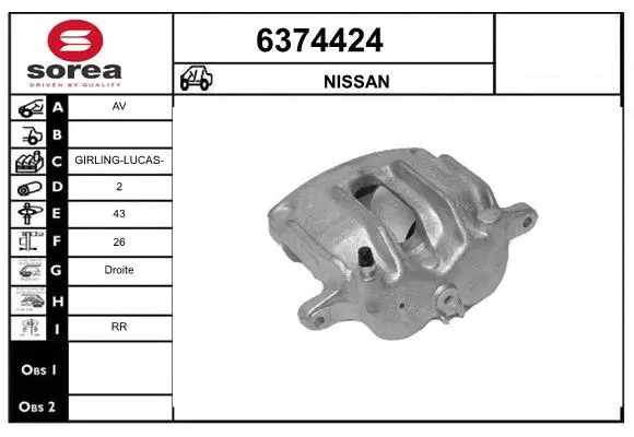 Brake Caliper (6374424)