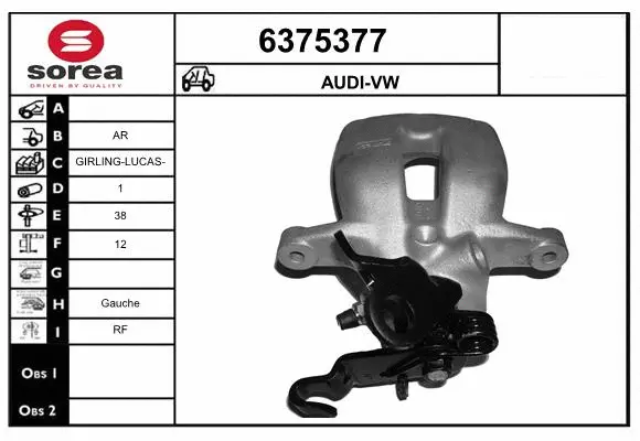 Brake Caliper (6375377)