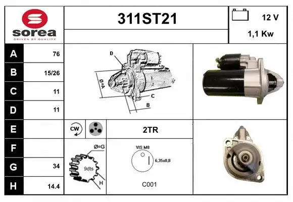 Starter (311ST21)
