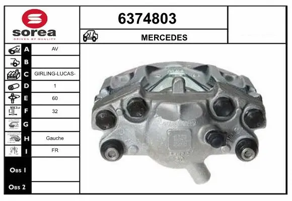 Brake Caliper (6374803)