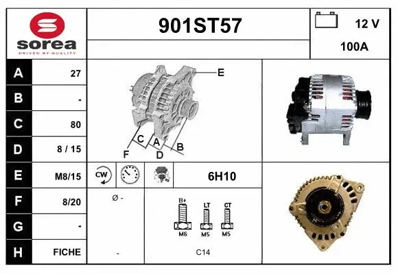 Alternator (901ST57)