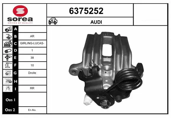 Brake Caliper (6375252)