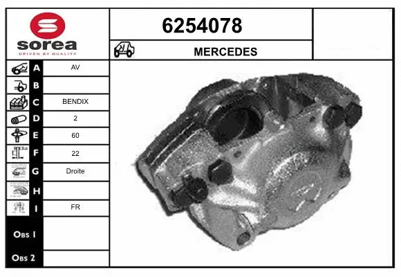 Brake Caliper (6254078)