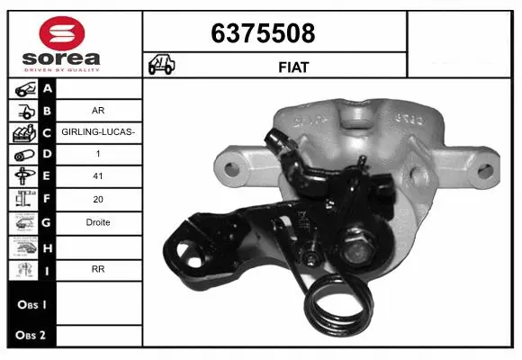 Brake Caliper (6375508)