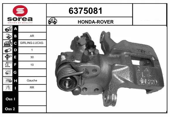 Brake Caliper (6375081)