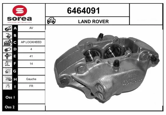 Brake Caliper (6464091)