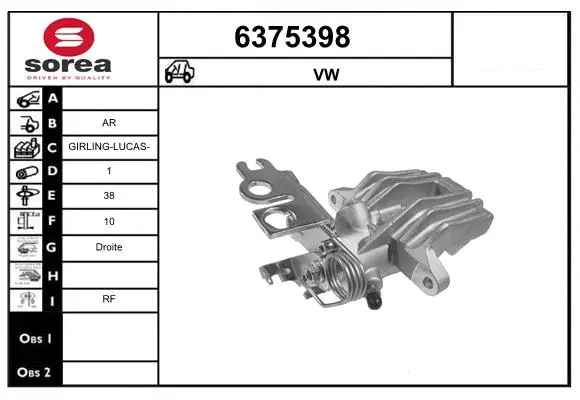 Brake Caliper (6375398)