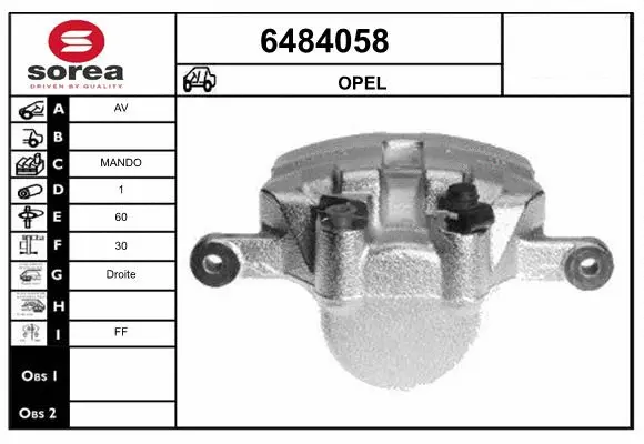 Brake Caliper (6484058)