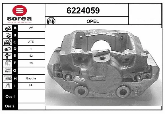 Brake Caliper (6224059)