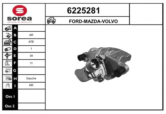 Brake Caliper (6225281)
