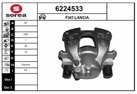 Brake Caliper (6224533)