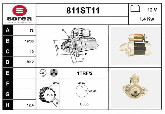 Starter (811ST11)