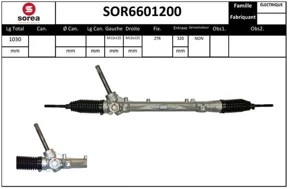 Steering Gear (SOR6601200)