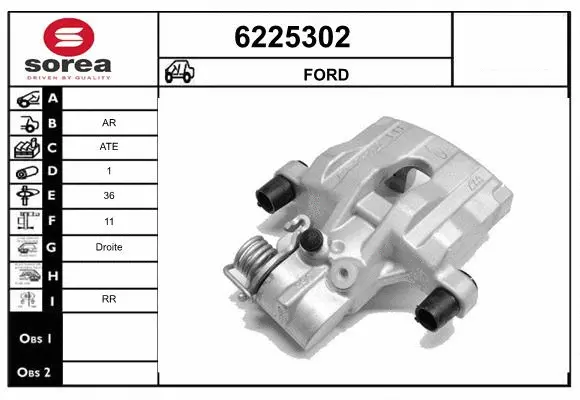 Brake Caliper (6225302)