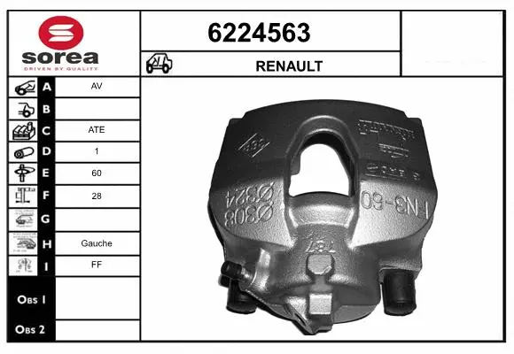 Brake Caliper (6224563)