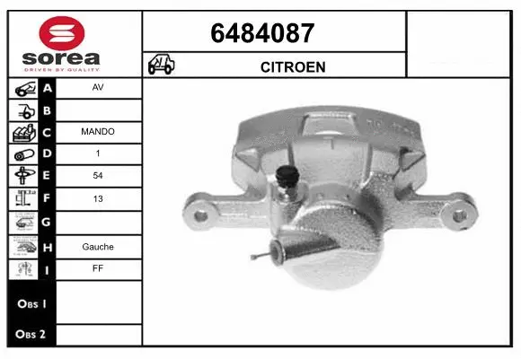 Brake Caliper (6484087)