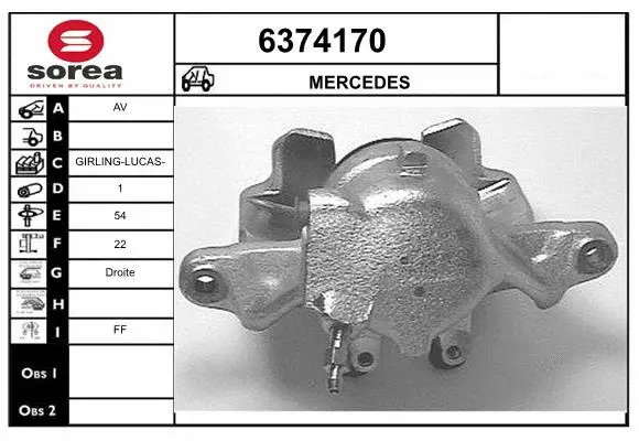 Brake Caliper (6374170)
