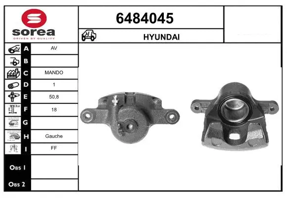 Brake Caliper (6484045)
