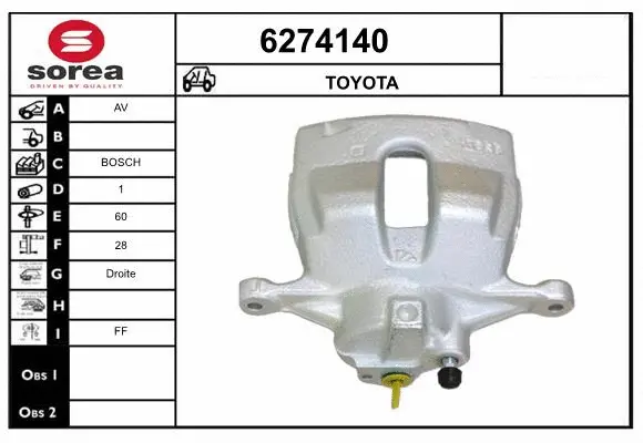 Brake Caliper (6274140)