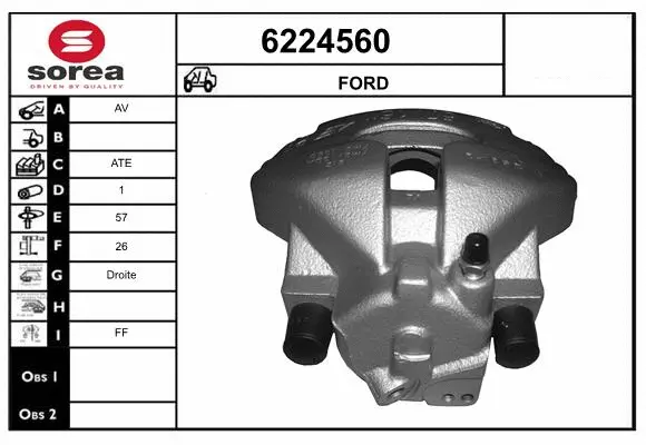 Brake Caliper (6224560)