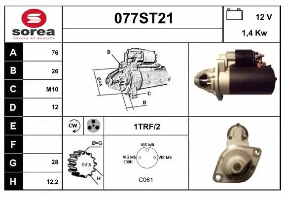Starter (077ST21)