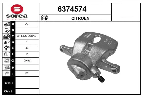 Brake Caliper (6374574)