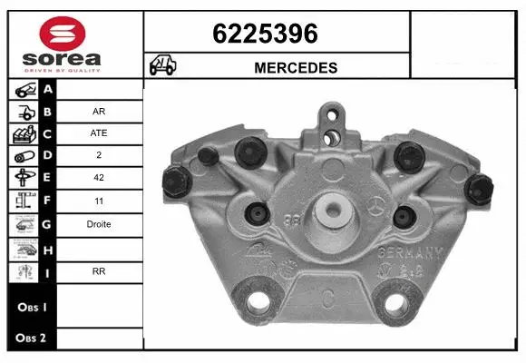 Brake Caliper (6225396)