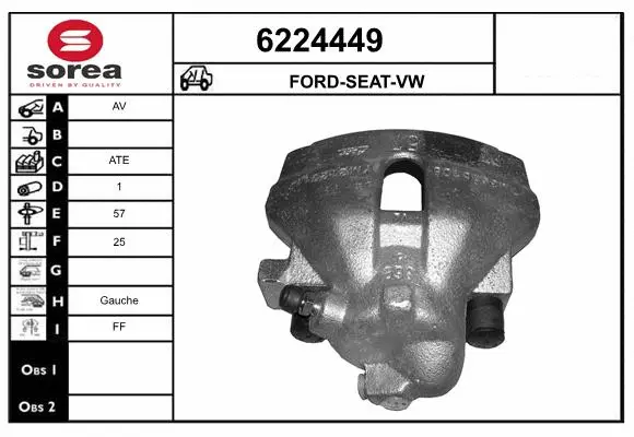 Brake Caliper (6224449)