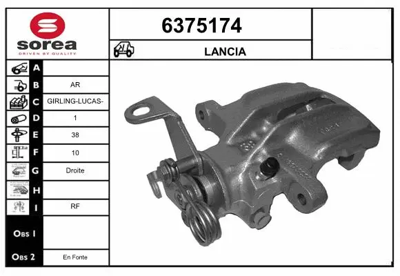 Brake Caliper (6375174)