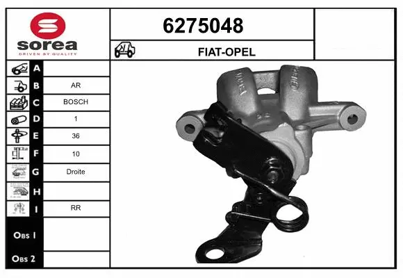Brake Caliper (6275048)