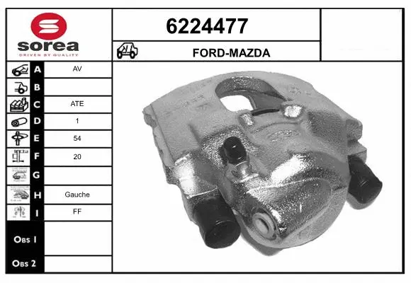 Brake Caliper (6224477)