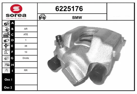 Brake Caliper (6225176)