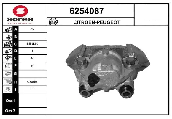 Brake Caliper (6254087)