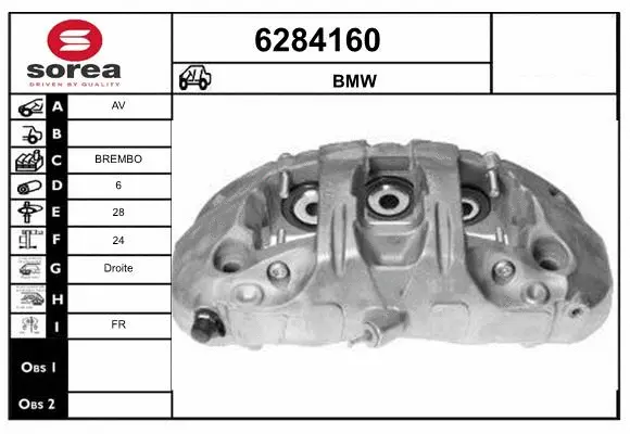 Brake Caliper (6284160)