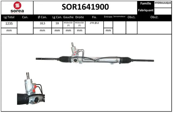 Steering Gear (SOR1641900)